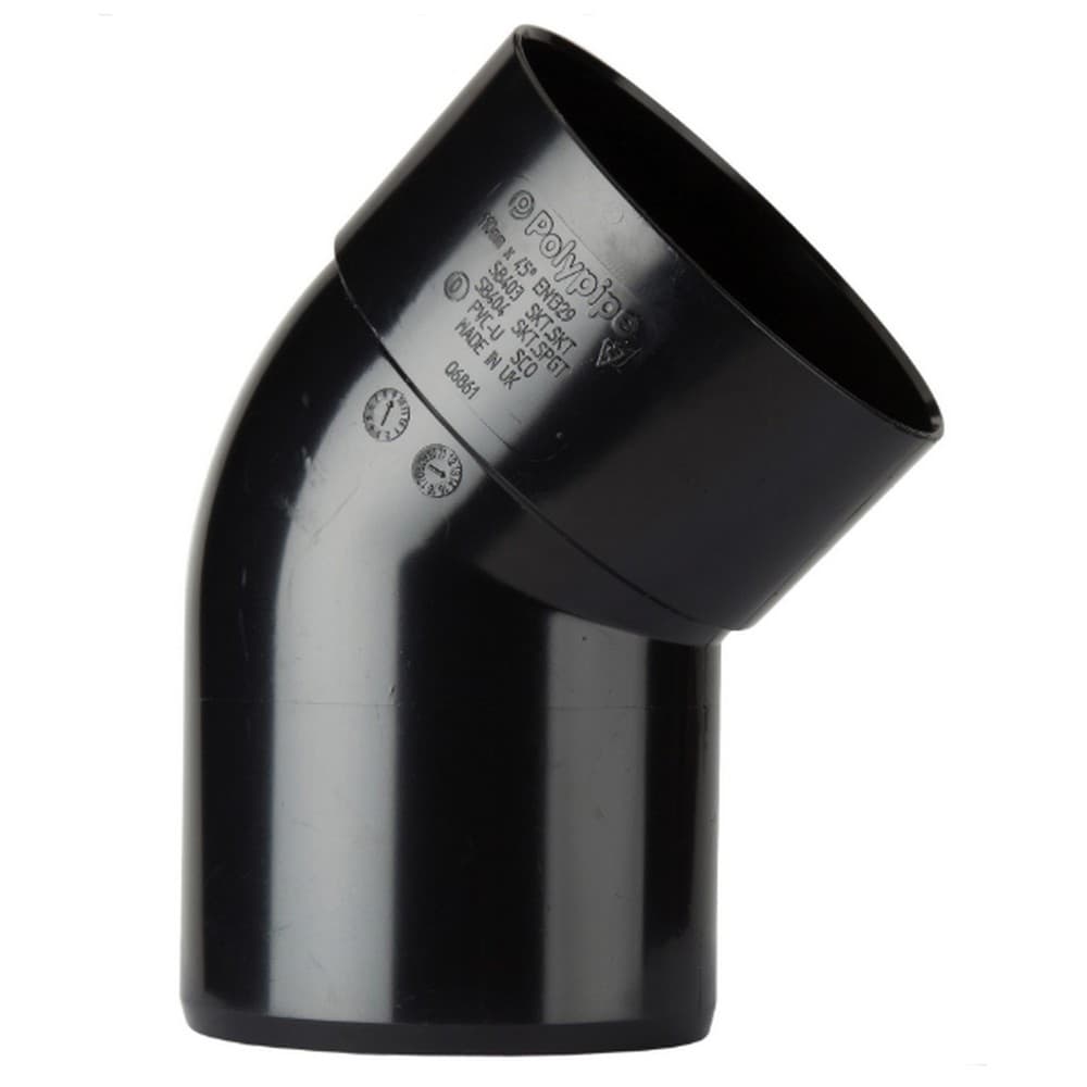 Polypipe Offset Bend 135 Degrees Single Socket Fitting CDON