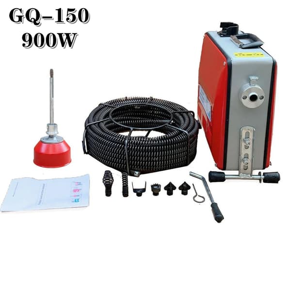 Sähkökäyttöinen putkikaivinkone, 900W teho, 400 RPM nopeus,GQ-150 900W
