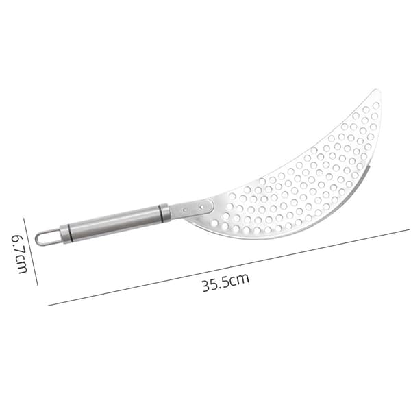INF Rustfritt stål 304 grønnsaksvasksil - Halvmåne-stilfilter