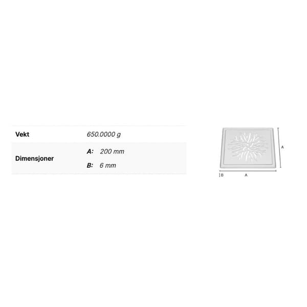 Smedbo Outline 504 Slukrist Krone
