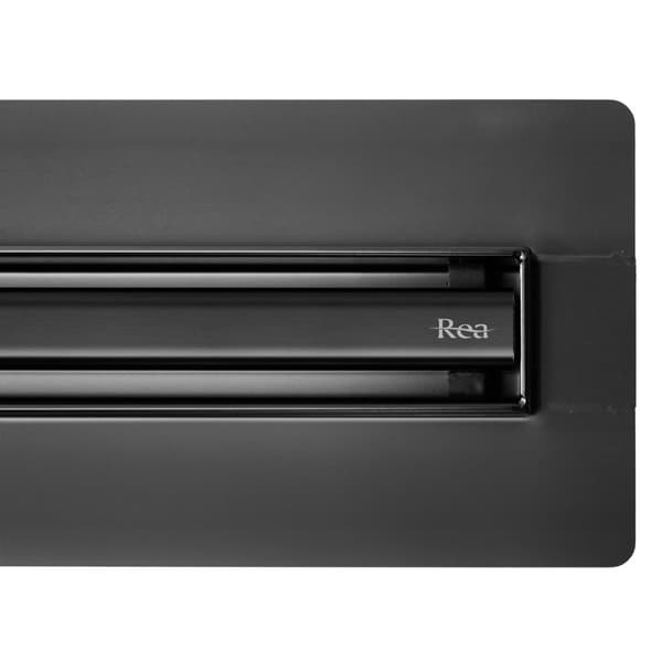 LINEÆR AFLØBSVENTIL REA NEOX SLIM PRO SORT 100