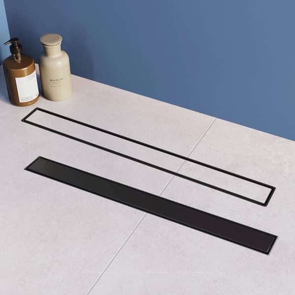LINEÆR AFLØBSVENTIL REA NEOX PRO 500 BLACK