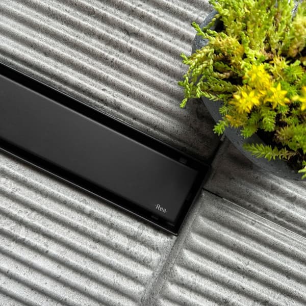 LINEÆR AFLØBSVENTIL REA NEOX PRO 500 BLACK