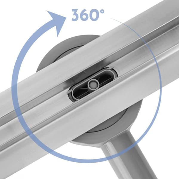 LINJEDRÆN REA NEOX SLIM PRO 900 BRUSH STEEL