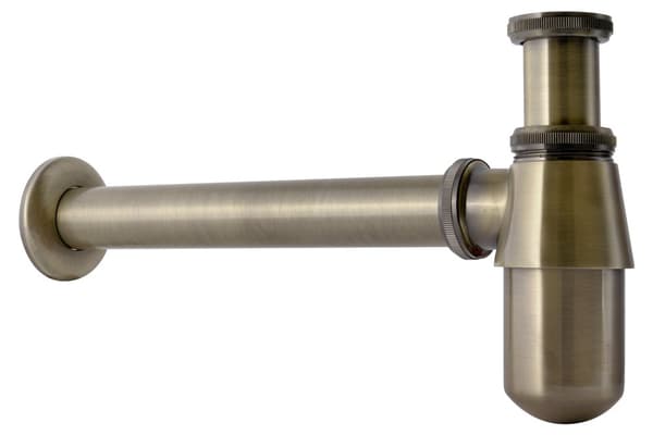Pullosifoni 5/4", antiikkimessingin värinen