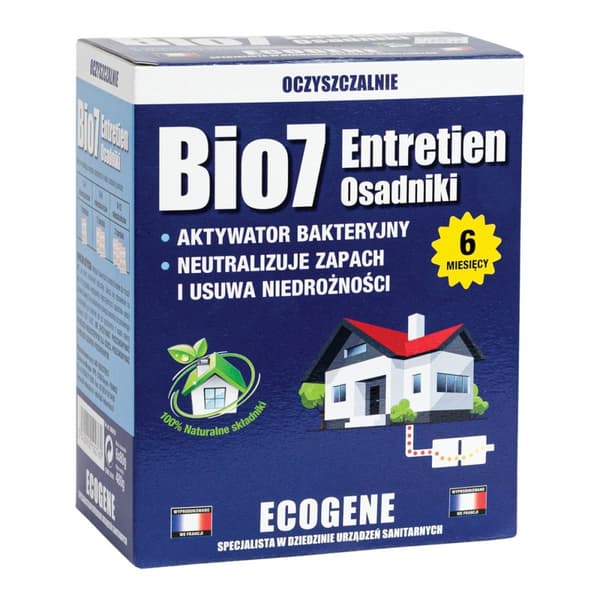 BIO7 ENTRETIEN OPERATION 480G forberedelse til bundfældningstanke
