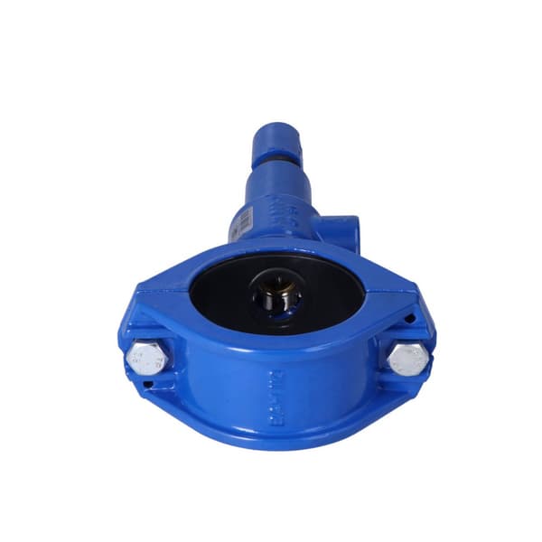 Tilslutningsbor DN110x32 til PVC/PE-rør (selvborende), PN10, til vand, GJL-gråt støbejern