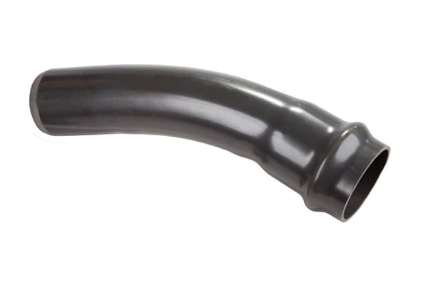 Enkeltmuffe trykbøjning PVC 110/22 PN10 ask, med pakning