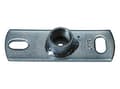 Miniatyrbillede 1 af 2: Monteringsplade 120x40x4mm GW 1/2"" indvendig gevind rektangulær stål, QS (Quick Stream)