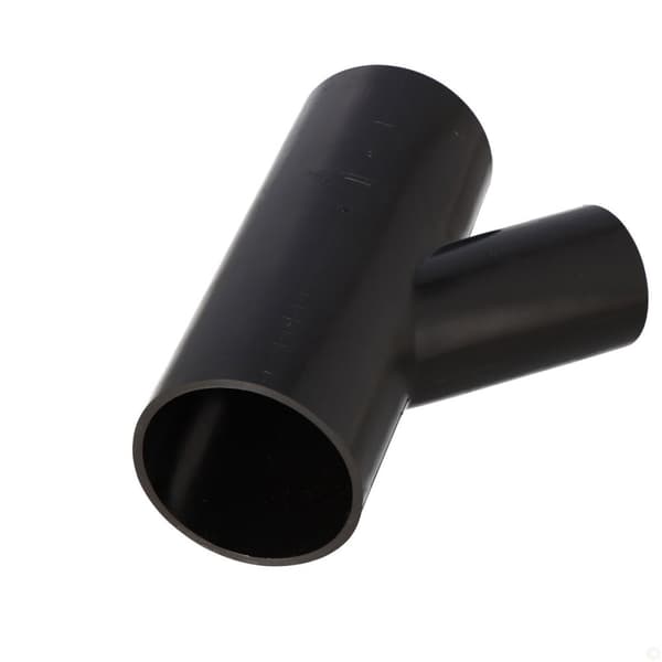 PEHD-t-rör 110x75/45 S12.5, svart, QS (Quick Stream)