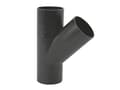 Miniatyrbillede 1 af 5: PEHD T-stykke 56x50/45 S12.5, sort, QS (Quick Stream)