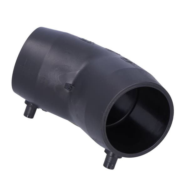 45 graders albue elektrosvejsning 75 SDR7.4 SDR11 SDR13.6 SDR17, vandgas