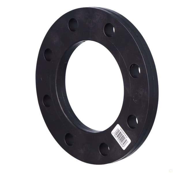 PP-flange / Løs ring d110 PN10 med stålindsats, stød, vand/gas