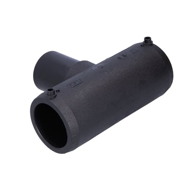 Tee 90 grader lige flow elektrofusion 90 SDR7.4 SDR11 SDR13.6 SDR17, vand-gas