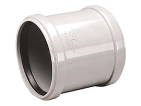PVC-HT 110 sanitetsmanchet, til internt spildevand, askefarvet