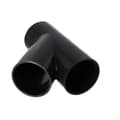 Miniatyrbillede 5 af 5: PEHD T-shirt 160x160/45 S12.5, sort, QS (Quick Stream)