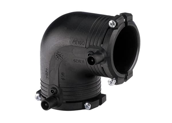 Elektrosvejsebøjning 90° d40 PE100, SDR11, PN10 gas/PN16 vand