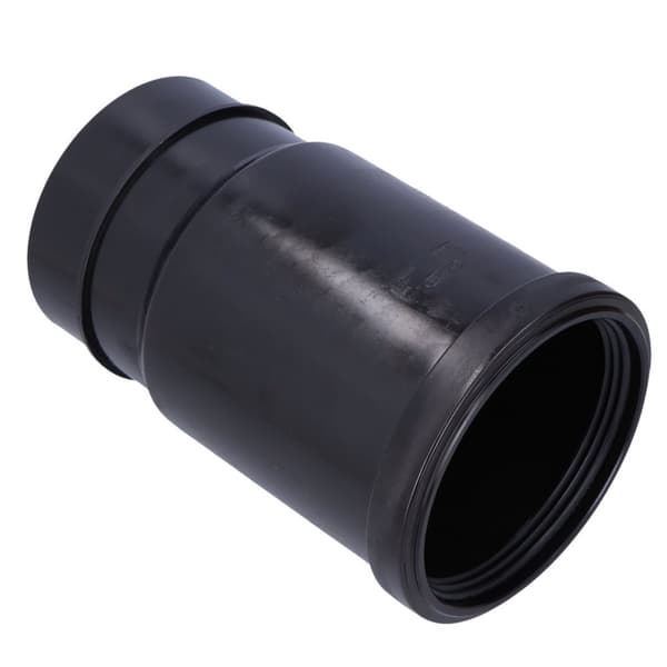 PEHD-top 160 mm S12,5 kompenserende uden hætte, sort, QS (Quick Stream)