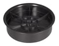 Miniatyrbillede 1 af 6: Plastikbunddæksel PP dn 315mm, til brønde med bundfældningstank inde i det korrugerede stigrør dn 315mm, uden pakning, sort (Diamir 315)