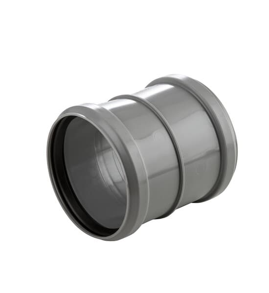 PP-HT 40 sanitetsmanchet, til internt spildevand, askefarvet