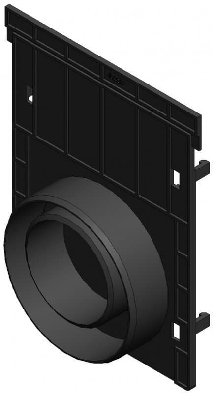 RECYFIX PRO 100 type 010 forvæg - med DN 110 dyse, lavet af plast