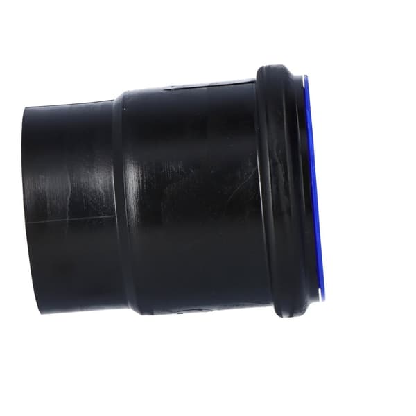 PEHD topnøgle 75mm S12.5 med prop, sort, QS (Quick Stream)