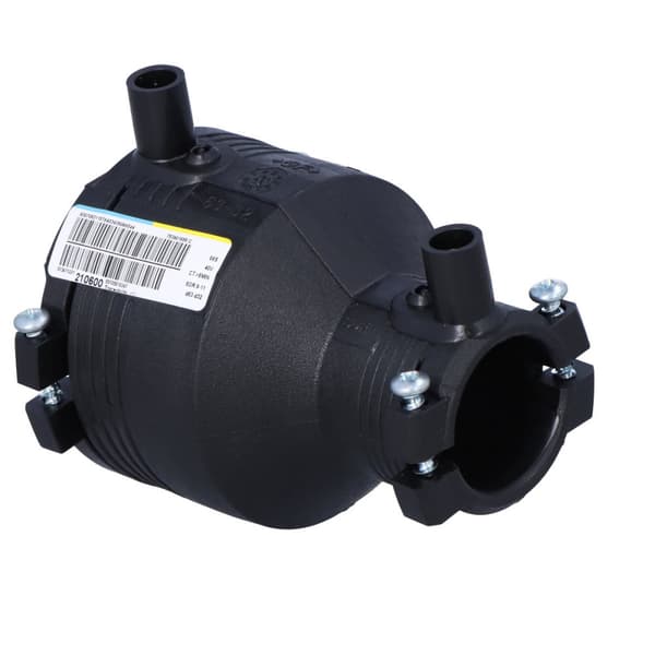 Elektrosvejsningsreduktion d63x32 PE100, SDR11, PN10 gas/PN16 vand