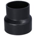 Miniatyrbillede 5 af 6: Reduktion (konus) PEHD 90x75 asymmetrisk kort, sort (HDPE kloaksystem)