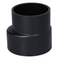 Miniatyrbillede 6 af 6: Reduktion (konus) PEHD 90x75 asymmetrisk kort, sort (HDPE kloaksystem)