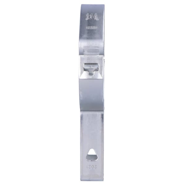 Justerbar rørholder med gevindmuffe 125xM10, indvendig gevind, galvaniseret stål (HDPE spildevand)
