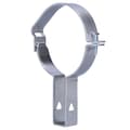 Miniatyrbillede 6 af 6: Justerbar rørholder med gevindmuffe 125xM10, indvendig gevind, galvaniseret stål (HDPE spildevand)