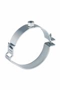 Miniatyrbillede 1 af 6: Justerbar rørholder med gevindmuffe 125xM10, indvendig gevind, galvaniseret stål (HDPE spildevand)