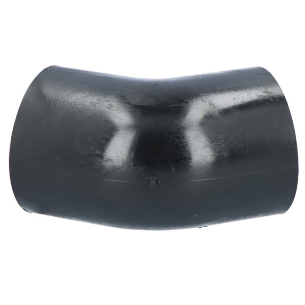 PEHD-bøjning 63/45, sort (HDPE-spildevand)
