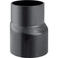 Miniatyrbillede 4 af 6: Reduktion (konus) PEHD 200x125 asymmetrisk lang, sort (HDPE spildevand)