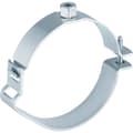 Miniatyrbillede 3 af 3: Justerbar rørholder med gevindmuffe 40xM10, indvendig gevind, galvaniseret stål (HDPE spildevand)