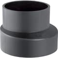 Miniatyrbillede 4 af 6: Reduktion (smaller) PEHD 75x63 asymmetrisk kort, sort (HDPE kloaksystem)