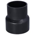 Miniatyrbillede 5 af 6: Reduktion (smaller) PEHD 75x63 asymmetrisk kort, sort (HDPE kloaksystem)