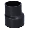 Miniatyrbillede 2 af 6: Reduktion (smaller) PEHD 75x63 asymmetrisk kort, sort (HDPE kloaksystem)