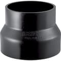 Miniatyrbillede 4 af 6: Reduktion (smaller) PEHD 125x110 symmetrisk kort, sort (HDPE kloaksystem)