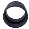 Miniatyrbillede 5 af 6: Reduktion (smaller) PEHD 125x110 symmetrisk kort, sort (HDPE kloaksystem)