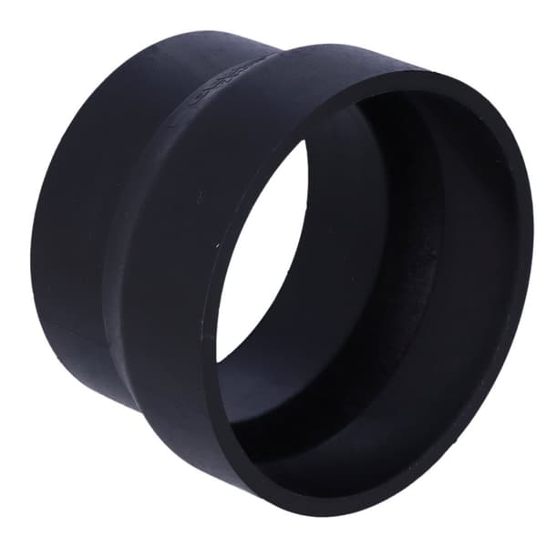 Reduktion (smaller) PEHD 125x110 symmetrisk kort, sort (HDPE kloaksystem)