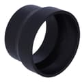 Miniatyrbillede 2 af 6: Reduktion (smaller) PEHD 125x110 symmetrisk kort, sort (HDPE kloaksystem)