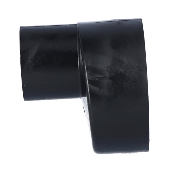 Reduktion (smaller) PEHD 90x50 asymmetrisk kort, sort (HDPE kloaksystem)