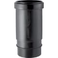 Miniatyrbillede 2 af 2: PEHD 75 kompensationsmuffe med dobbelt ring, sort (HDPE spildevand)
