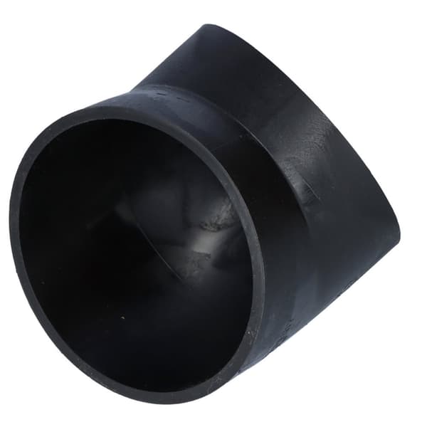 PEHD-bøjning 160/45, sort (HDPE-spildevand)