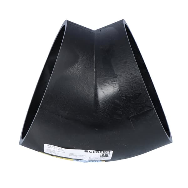 PEHD-bøjning 160/45, sort (HDPE-spildevand)