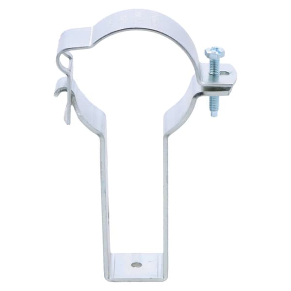 Rørholder 56mm justerbar, galvaniseret stål (Pluvia)