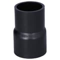 Miniatyrbillede 3 af 4: Reduktion (smaller) PEHD 56x50 asymmetrisk kort, sort (HDPE kloaksystem)
