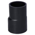 Miniatyrbillede 4 af 4: Reduktion (smaller) PEHD 56x50 asymmetrisk kort, sort (HDPE kloaksystem)
