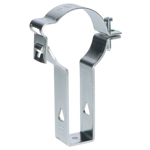 Rörhållare 63mm justerbar, galvaniserat stål (Pluvia)